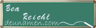 Bea Reichl Visitenkarte